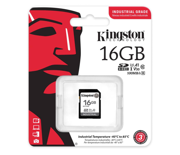 KINGSTON SDHC 16GB 100MB/s SDIT/16GB - 1149991 - zdjęcie 3